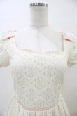 画像3: LODISPOTTO / お花レースワンピース M アイボリー/ピンク H-26-04-01-039-LO-OP-NS-ZH (3)