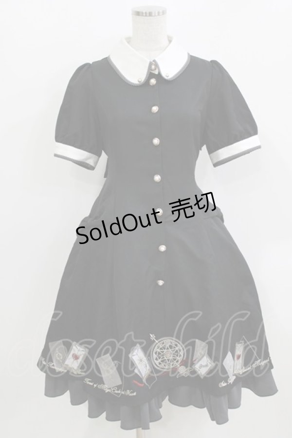 画像6: Amavel / Magical Tarotケープワンピース Free ブラック H-26-04-02-026-CA-OP-NS-ZH (6)