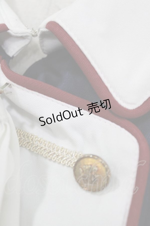 画像6: Amavel / Royal Palace Fanfareミドル丈ワンピース Free ネイビー H-26-04-02-028-CA-OP-NS-ZH (6)