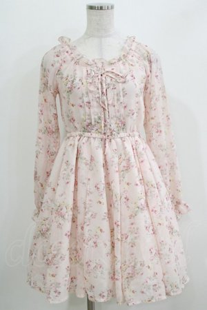 画像: LIZ LISA / 花柄ワンピース Free ピンク H-26-04-02-034-LO-TO-NS-ZH