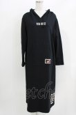 画像1: PINK HOUSE / パーカーワンピース Free ブラック H-26-04-02-038-LO-OP-NS-ZH (1)