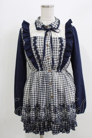 画像: LIZ LISA / ギンガムチェックセットアップ Free ネイビー H-26-04-02-042-LO-TO-NS-ZH