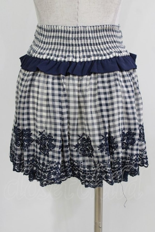 画像6: LIZ LISA / ギンガムチェックセットアップ Free ネイビー H-26-04-02-042-LO-TO-NS-ZH (6)