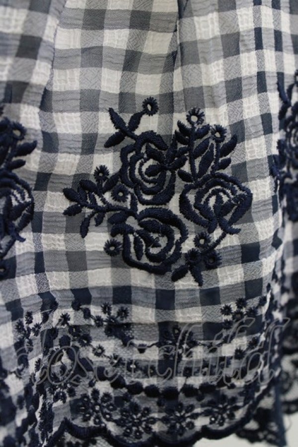 画像7: LIZ LISA / ギンガムチェックセットアップ Free ネイビー H-26-04-02-042-LO-TO-NS-ZH (7)