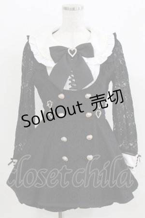 画像: LIZ LISA / サイドハートバックルレースセットアップ Free ブラック H-26-04-02-043-LO-OP-NS-ZH