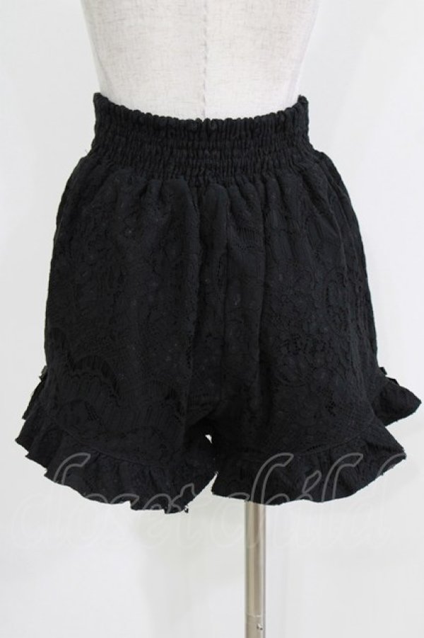 画像6: LIZ LISA / サイドハートバックルレースセットアップ Free ブラック H-26-04-02-043-LO-OP-NS-ZH (6)