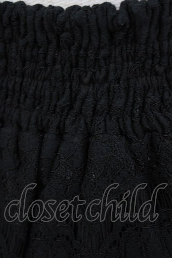 画像7: LIZ LISA / サイドハートバックルレースセットアップ Free ブラック H-26-04-02-043-LO-OP-NS-ZH (7)