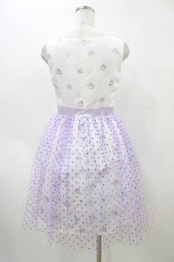 画像2: MILK / アリエルドレス  ホワイトシェル H-26-04-02-1032-ML-OP-KB-ZH (2)