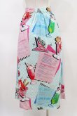 画像2: MILK / MILK Sweetsロングスカート  ポップダイナー H-26-04-02-1033-ML-SK-KB-ZH (2)