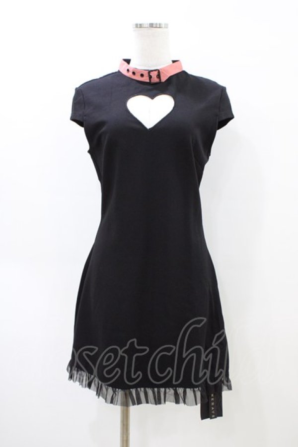 画像1: PUNK RAVE / POSTER GIRL DRESS M ブラック H-26-04-02-1038-PU-OP-KB-ZH (1)