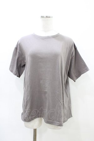 画像: RNA / サイド切替カットソー  グレー H-26-04-02-1041-PU-TO-KB-ZH