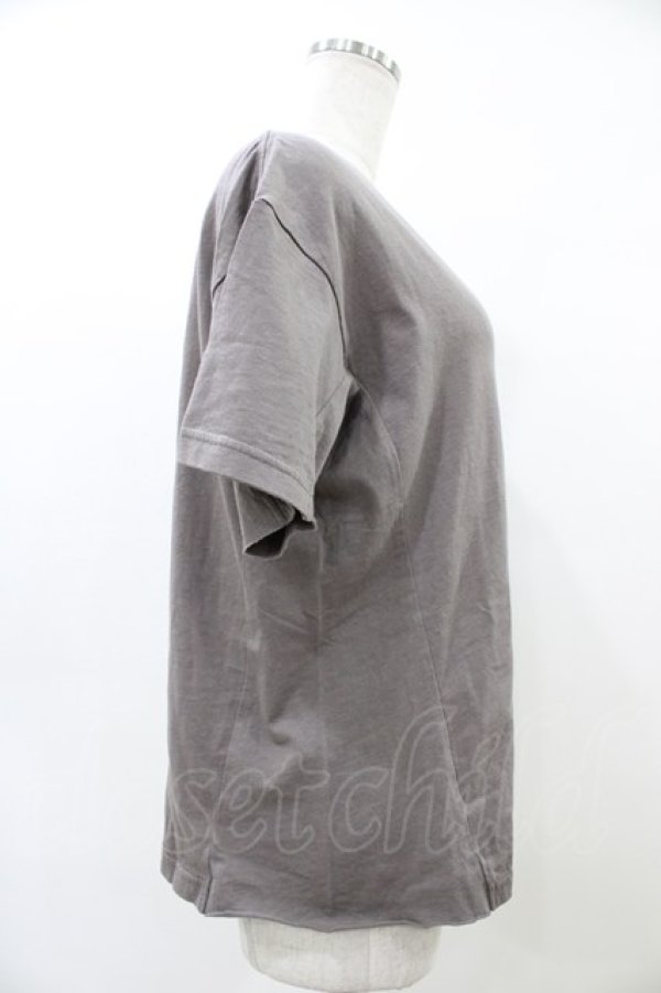 画像3: RNA / サイド切替カットソー  グレー H-26-04-02-1041-PU-TO-KB-ZH (3)