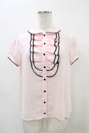 画像: MILK / ROMANTIC ブラウス  ピンク H-26-04-02-1042-ML-BL-KB-ZH