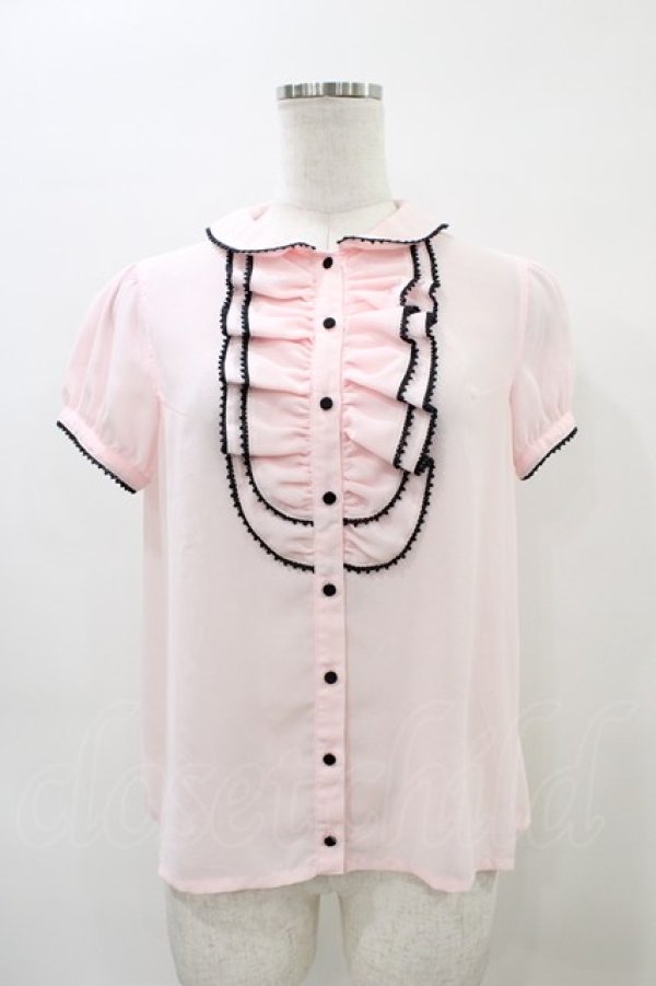 画像1: MILK / ROMANTIC ブラウス  ピンク H-26-04-02-1042-ML-BL-KB-ZH (1)