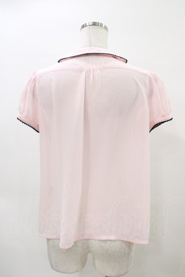 画像2: MILK / ROMANTIC ブラウス  ピンク H-26-04-02-1042-ML-BL-KB-ZH (2)