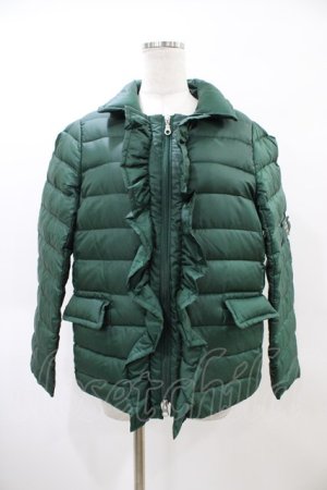 画像: Jane Marple / フロントフリルダウンジャケット M グリーン H-26-04-02-1005-JM-JA-ET-ZH