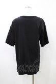 画像2: RNA AUDITION / ロゴ刺繍T-shirt  ブラック H-26-04-02-1047-0-TO-KB-ZH (2)