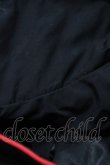 画像3: REFLEM / チャイナフリルトラックジャージ FREE 黒×赤 H-26-04-02-1049-PU-JA-AK-ZH (3)