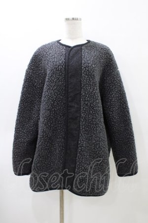 画像: RNA / ウールシープボアジャケット  グレー H-26-04-02-1050-PU-JA-KB-ZH