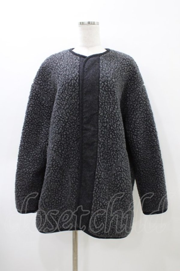 画像1: RNA / ウールシープボアジャケット  グレー H-26-04-02-1050-PU-JA-KB-ZH (1)