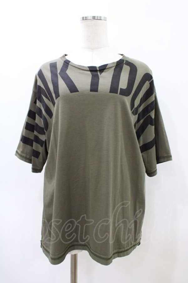 画像1: RNA / プリントT-shirt  カーキ H-26-04-02-1052-PU-TO-KB-ZH (1)