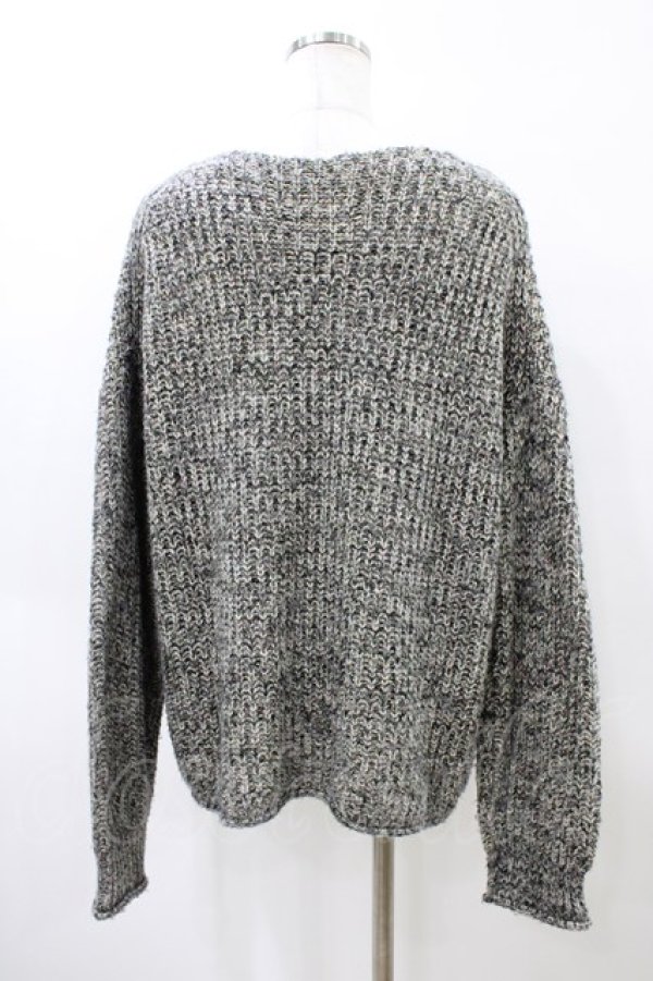 画像2: RNA / ネオンカラーモヘヤプルオーバー  グレー H-26-04-02-1053-PU-TO-KB-ZH (2)