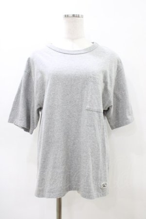 画像: URCH RNA / ポイントワッペンコットンT  グレー H-26-04-02-1058-0-TO-KB-ZH
