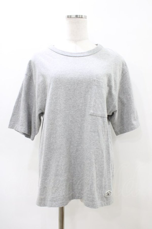 画像1: URCH RNA / ポイントワッペンコットンT  グレー H-26-04-02-1058-0-TO-KB-ZH (1)