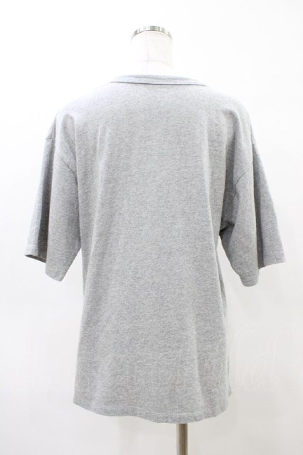 画像2: URCH RNA / ポイントワッペンコットンT  グレー H-26-04-02-1058-0-TO-KB-ZH (2)