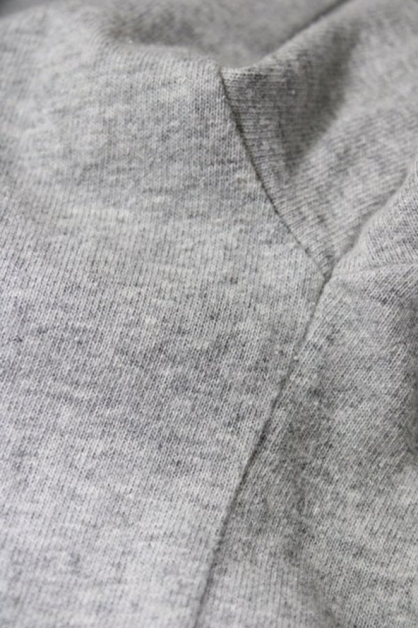 画像4: URCH RNA / ポイントワッペンコットンT  グレー H-26-04-02-1058-0-TO-KB-ZH (4)