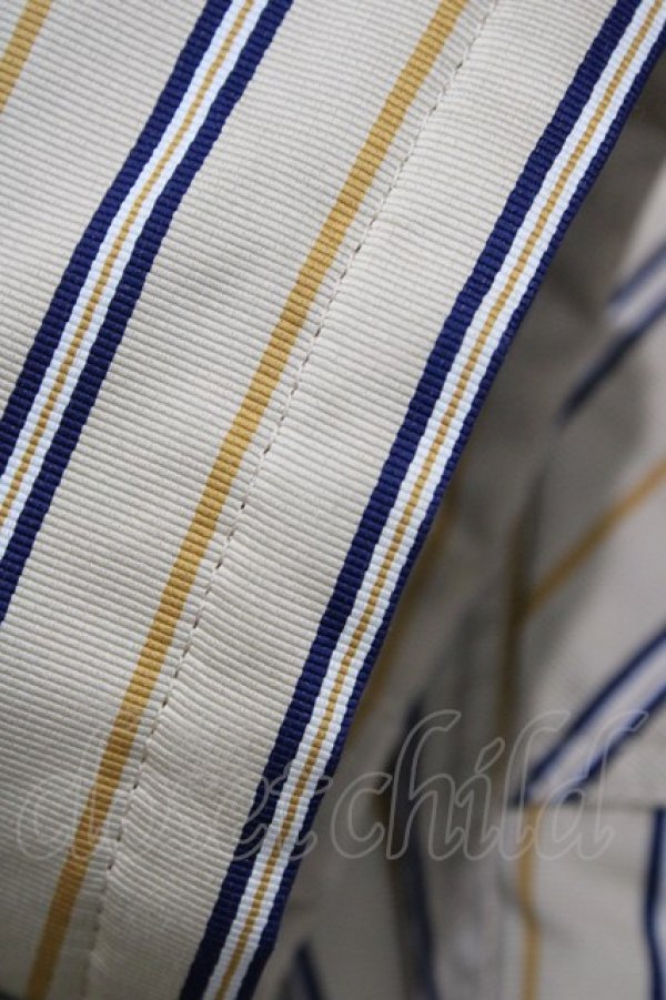 画像3: MILKBOY / ファーカラーモッズコート  ベージュストライプ H-26-04-02-1062-MB-CO-KB-ZH (3)