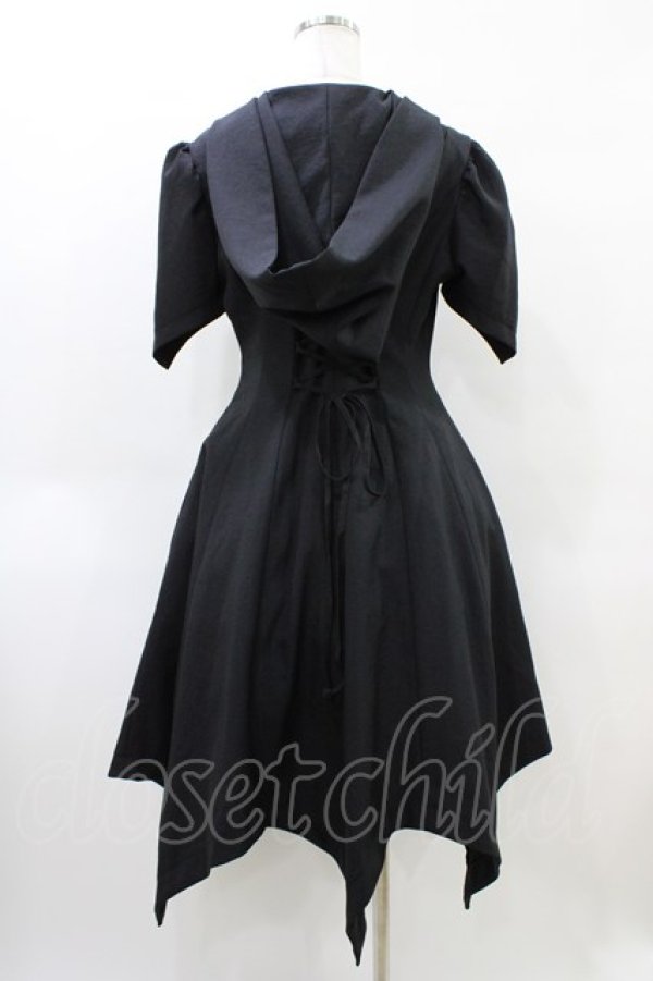 画像2: ATELIER BOZ / カトレア半袖ワンピース L ブラック H-26-04-02-1007-EL-OP-KB-ZH (2)