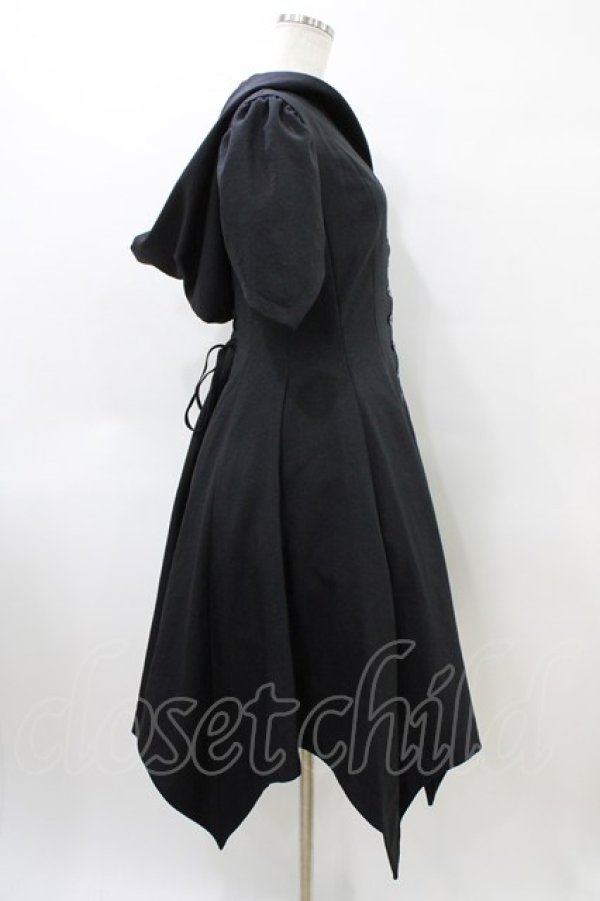 画像3: ATELIER BOZ / カトレア半袖ワンピース L ブラック H-26-04-02-1007-EL-OP-KB-ZH (3)