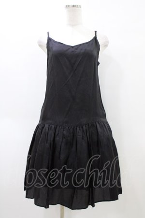 画像: Jane Marple / ロゴレースポケットドレス  ネイビー H-26-04-02-1010-JM-OP-KB-ZH