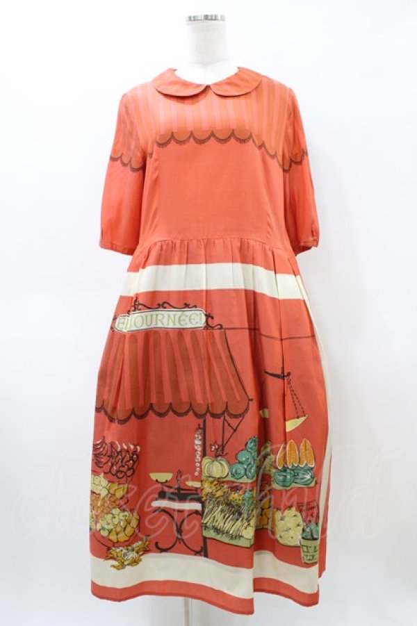 画像1: Jane Marple Dans Le Salon / Bonne journee day dayドレス  マンダリン H-26-04-02-1012-JM-OP-KB-ZH (1)