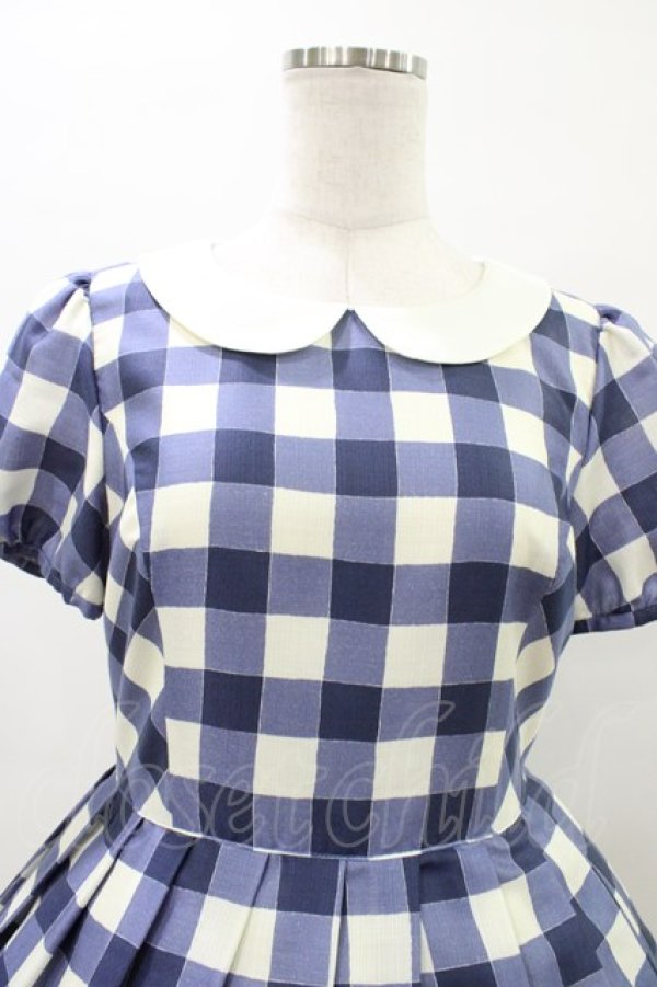画像4: Emily Temple cute / アニバーサリーチェリーワンピース  青 H-26-04-02-1020-ET-OP-KB-ZH (4)