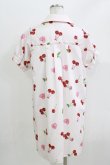 画像3: Ank Rouge / Lacy Heart Cherryシャツワンピース M オフ H-26-04-02-050-CA-OP-NS-ZH (3)