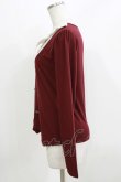 画像2: axes femme / ヨーク切り替えプルオーバー M ワイン H-26-04-02-059-AX-TO-NS-ZH (2)