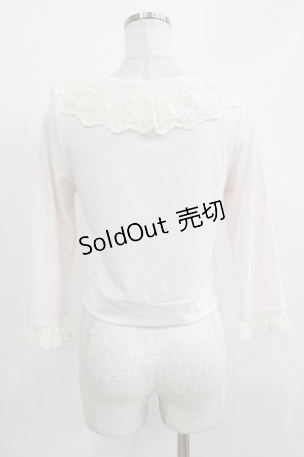 画像3: LIZ LISA / ドットリボンカーディガン Free ピンク H-26-04-02-062-LO-TO-NS-ZH (3)