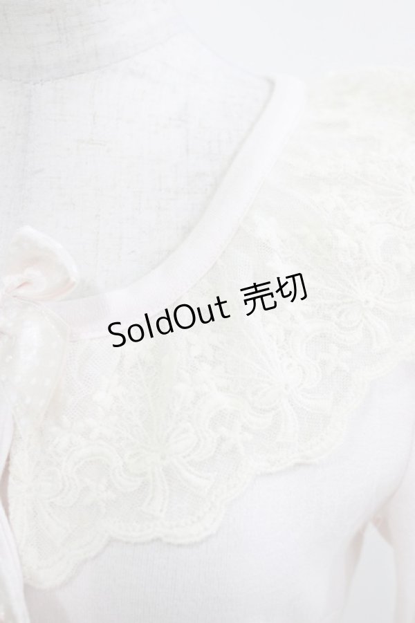 画像4: LIZ LISA / ドットリボンカーディガン Free ピンク H-26-04-02-062-LO-TO-NS-ZH (4)