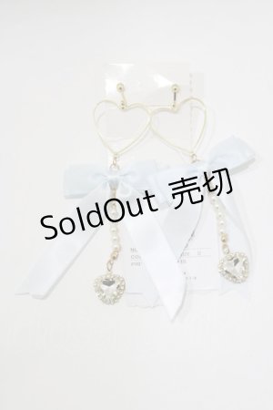 画像: LIZ LISA / ハートイヤリング  サックス H-26-04-02-071-LO-AC-NS-ZH