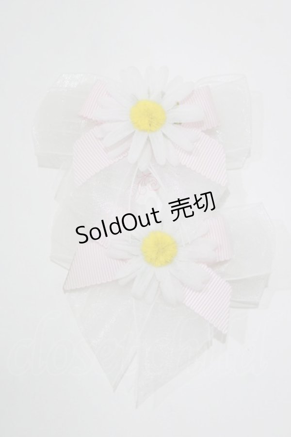 画像1: LIZ LISA / マーガレットクリップセット  ピンク H-26-04-02-072-LO-AC-NS-ZH (1)