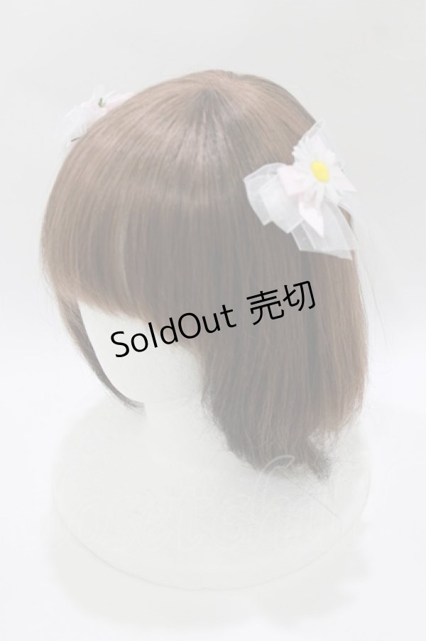 画像2: LIZ LISA / マーガレットクリップセット  ピンク H-26-04-02-072-LO-AC-NS-ZH (2)