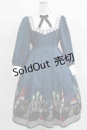 画像: axes femme kawaii / 猫会ワンピース M ネイビー H-26-04-02-012-AX-OP-NS-ZH