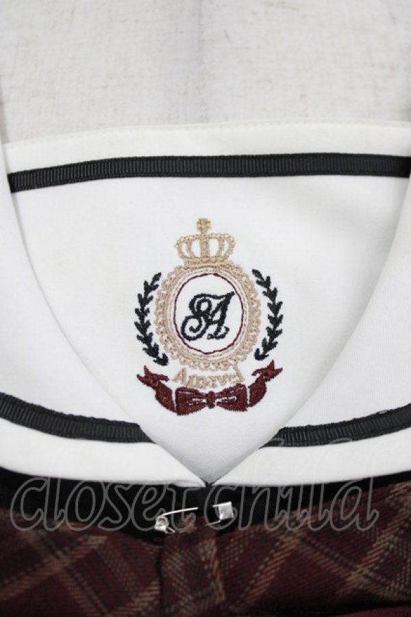 画像4: Amavel / Classique Emblem Setup風セーラーミドル丈ワンピース Free ネイビー H-26-04-02-024-CA-OP-NS-ZH (4)