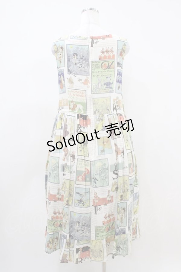 画像2: Jane Marple / The Wizard of Ozノースリーブドレス  アイボリー H-26-04-03-028-JM-OP-KB-ZH (2)