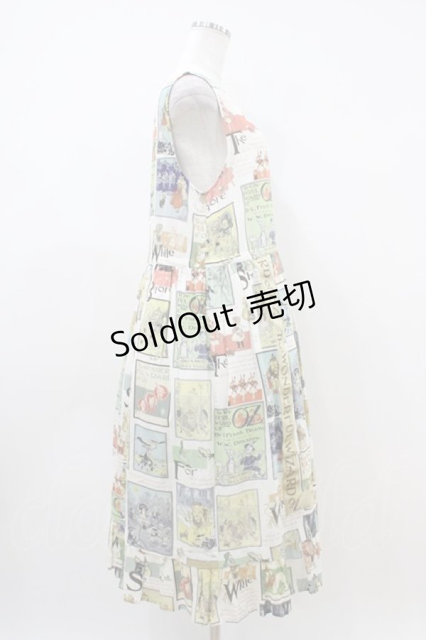 画像3: Jane Marple / The Wizard of Ozノースリーブドレス  アイボリー H-26-04-03-028-JM-OP-KB-ZH (3)