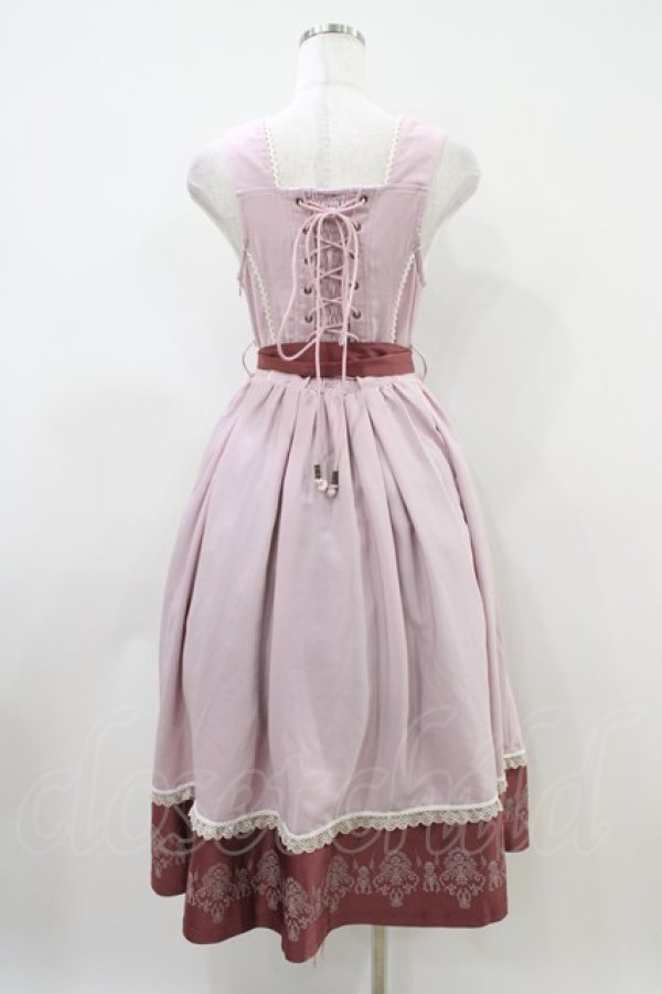 画像2: Ozz oneste / Fairy tale Roseジャンパースカート  ピンク H-26-04-03-029-OO-OP-KB-ZH (2)