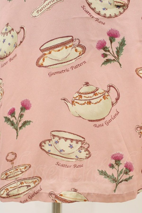画像5: Jane Marple / Tea for twoサロペットスカート  ピンク H-26-04-03-030-JM-OP-KB-ZH (5)