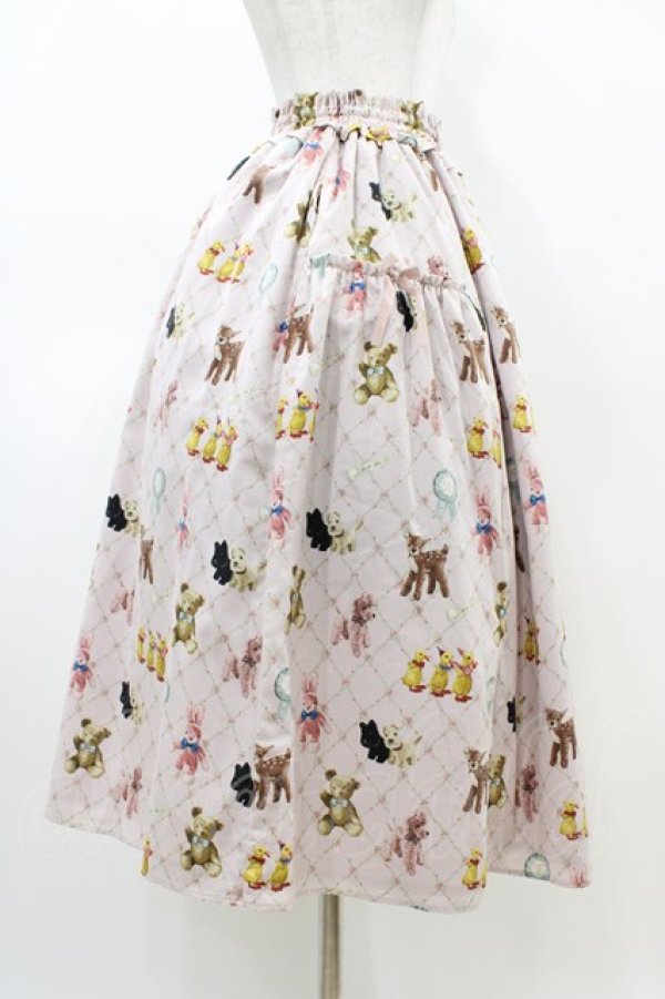 画像3: Melody BasKet / ちいさなぬいぐるみスカート  ピンク H-26-04-03-031-LO-SK-KB-ZH (3)